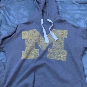 Michigan hoodie size large